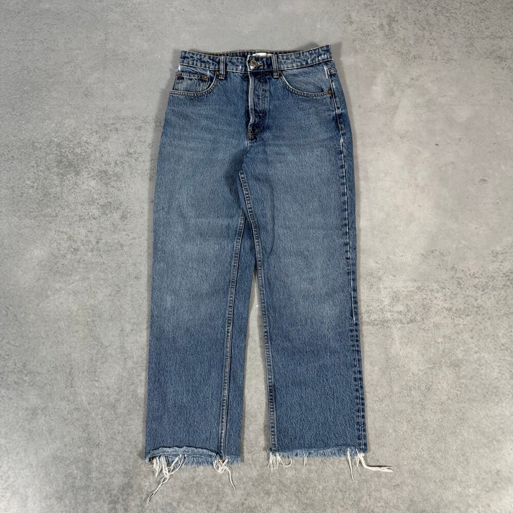 ZARA Jeans Blue Wash - Size: USA 6